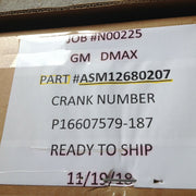 GM Sierra,Silverado,Express Savannah Crankshaft 12680207 NEW GENUINE OE 