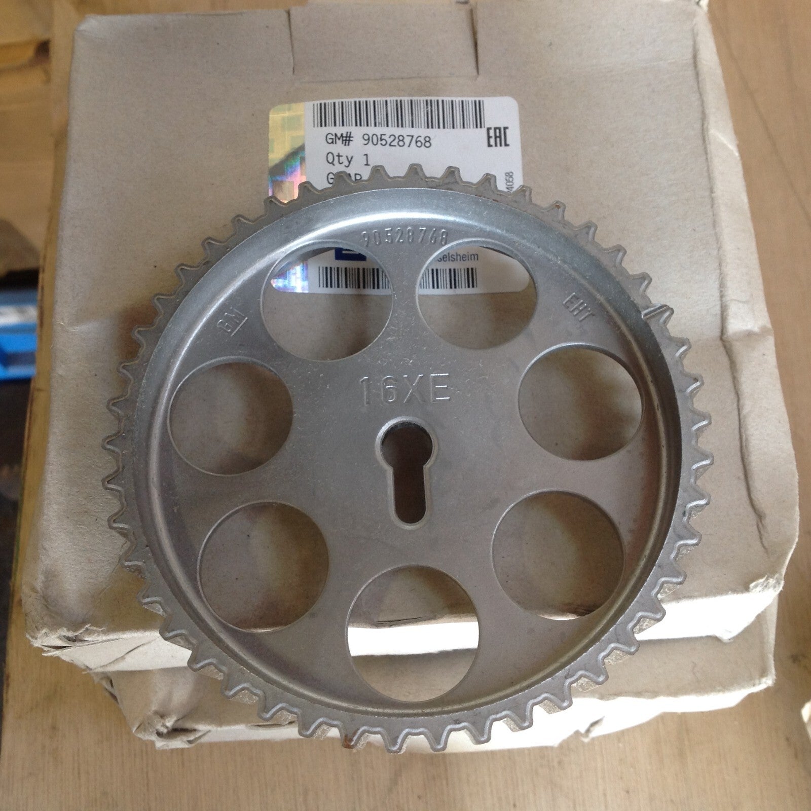 Saab 9-3 1.8i 16v Z18XE Camshaft Gear NEW GENUINE OE 90528768