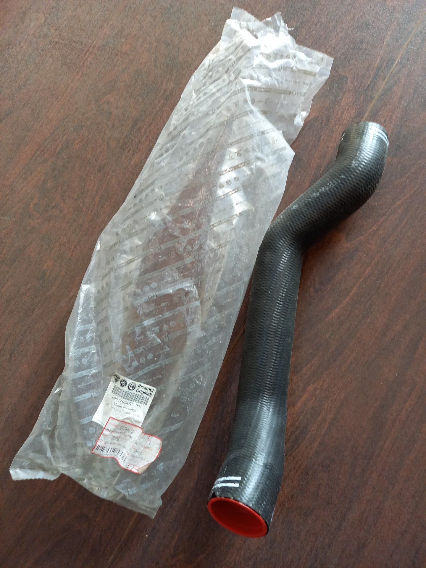 Alfa Romeo 147 Turbo 1.9 JTD 16V Turbo Intercooler Hose 51709470 New Genuine OE