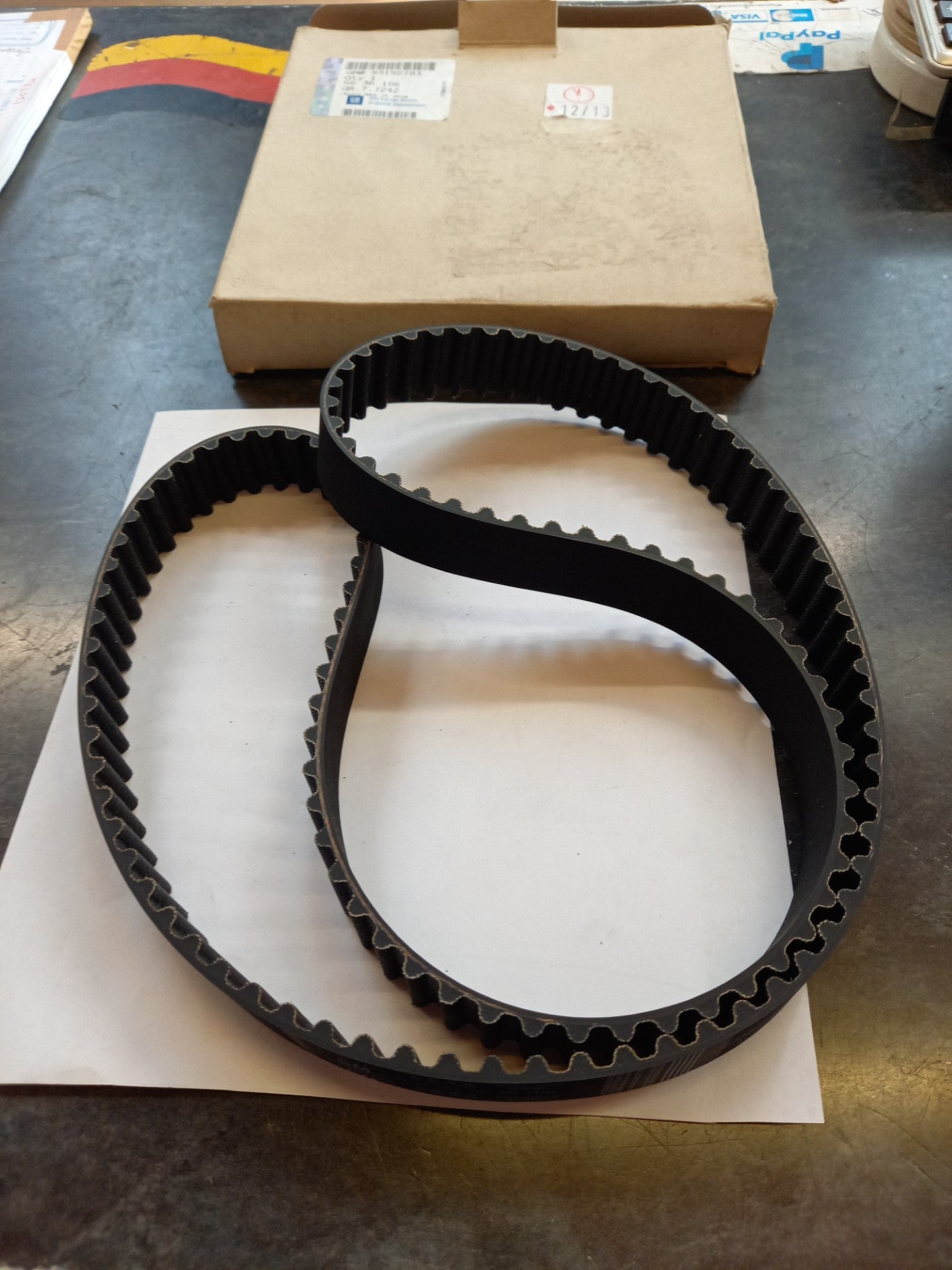 GM Vauxhall Astra G,H Timing Belt 93192783 NEW GENUINE OE