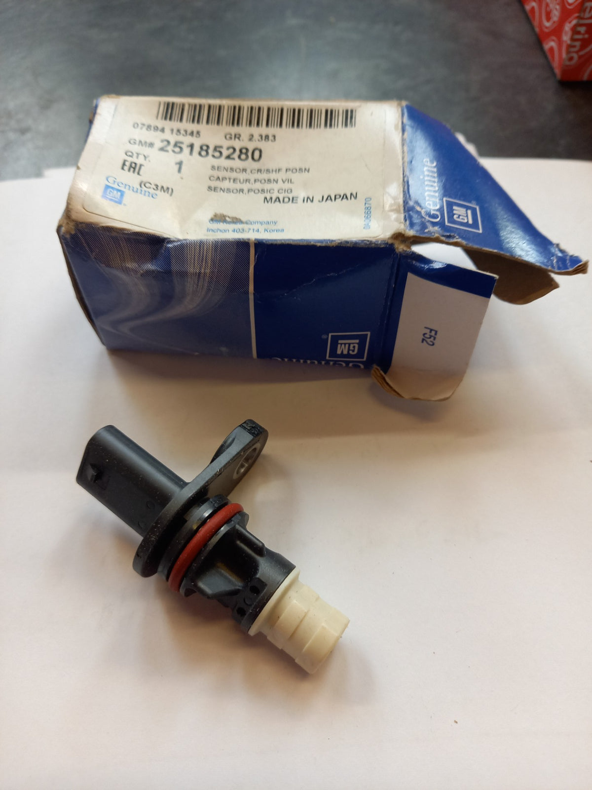 GM Chevrolet Spark 1.2 Crank Position Sensor 25185280 NEW GENUINE OE