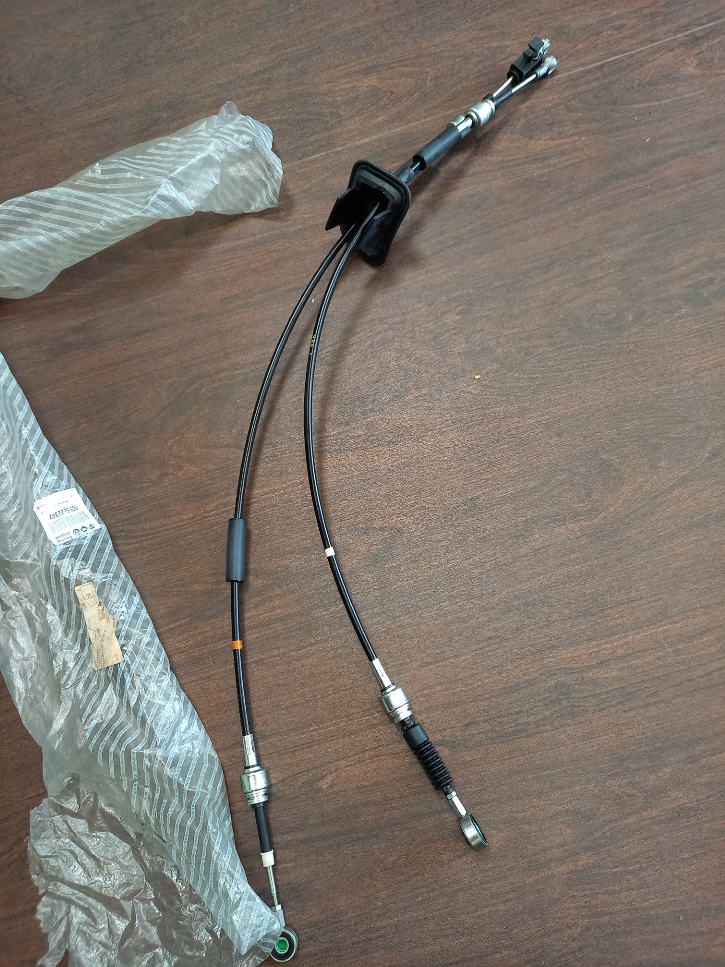 Fiat 500 Gear Selector Cables 55222342 ( 03-15 ) NEW GENUINE OE