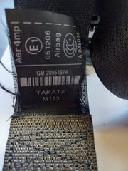 GM Vauxhall Insignia Passenger Front Seat Belt 20951974 New Genuine OE