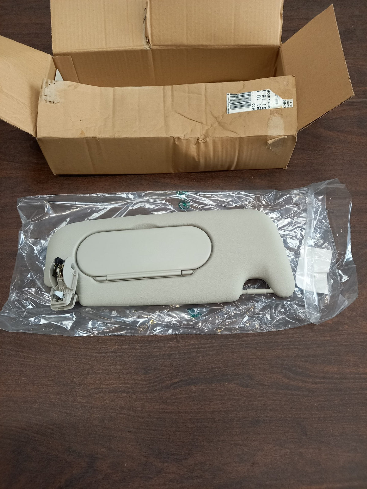 BMW Mini F56 Right Sunvisor 51 16 7 366 950 NEW GENUINE OE