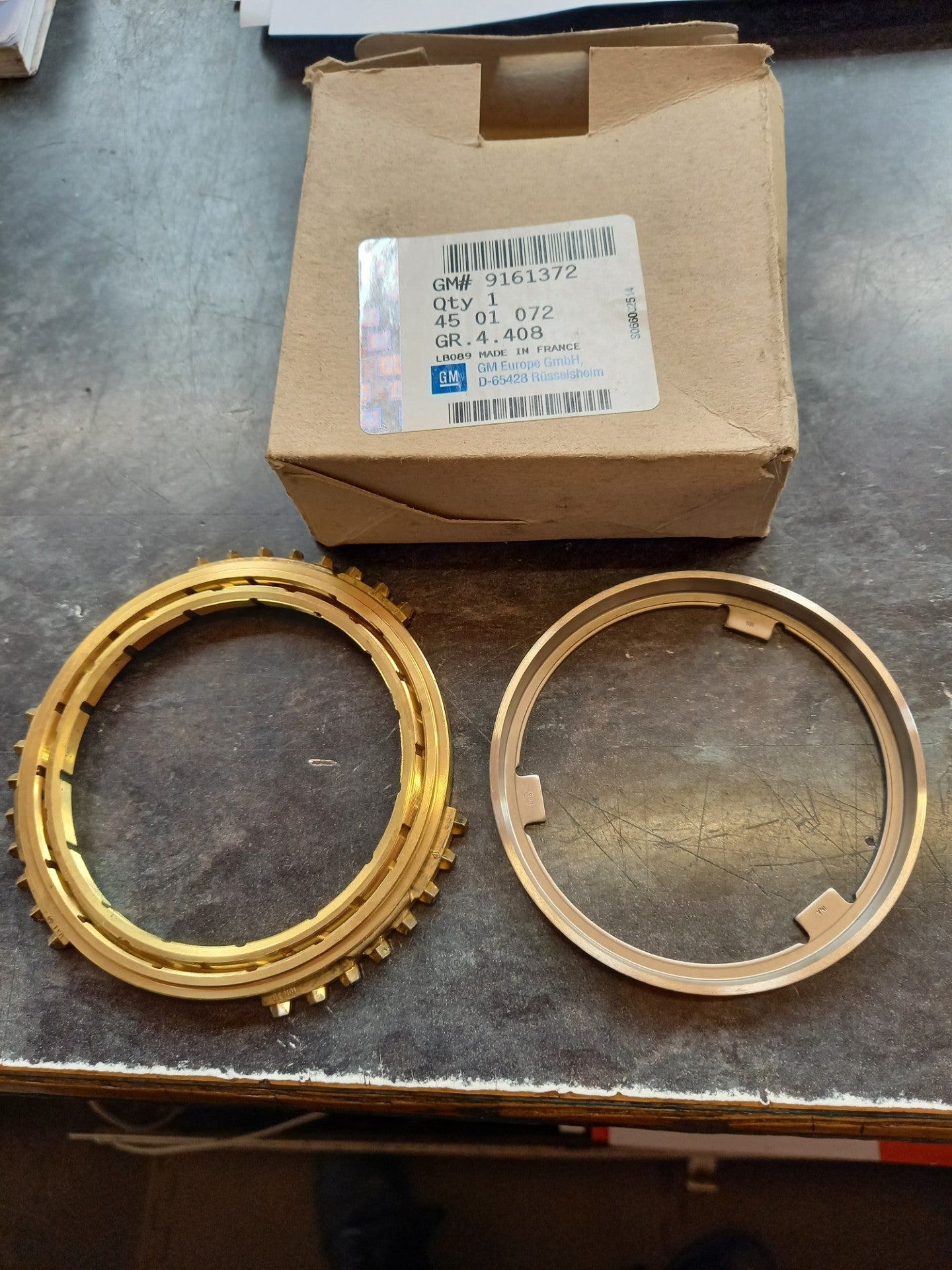 Vauxhall Movano 1st/2nd Synchro Gear Kit NEW Genuine OE 9161372