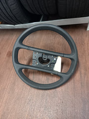 Porsche 911,924,944,964 Black Leather Steering Wheel 944 34708409 NEW GENUINE OE